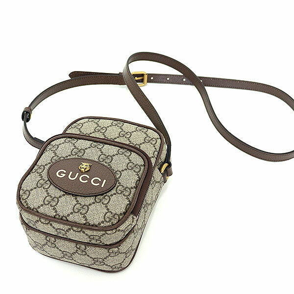 Gucci Shoulder Bag 658556 GG Supreme Canvas beige Neo Vintage GG Supreme Shoulder Bag