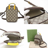 Gucci Shoulder Bag 658556 GG Supreme Canvas beige Neo Vintage GG Supreme Shoulder Bag