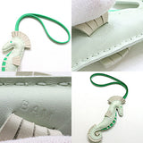 Hermes charm Anyo Miro White / grey Ipo seahorse bag charm