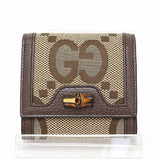 Gucci Bifold Wallet 658635 GG canvas Brown Gucci Diana Jumbo GG Compact Wallet