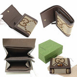 Gucci Bifold Wallet 658635 GG canvas Brown Gucci Diana Jumbo GG Compact Wallet