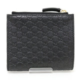Gucci Bifold Wallet 510318 Sima leather black Gucci Shima Micro Bifold Wallet