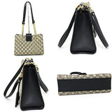 Gucci Tote Bag 498156 GG Supreme Canvas beige Padlock Small Shoulder Bag