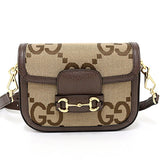 Gucci Shoulder Bag 658574 GG canvas Brown Gucci Horsebit 1955
