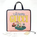 Gucci Tote Bag 605614 Coated canvas pink GG pattern Tote Bag