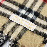 Burberry Scarf cashmere beige Nova Check cashmere scarf Women(Unisex)