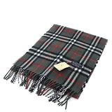 Burberry Scarf wool gray Nova Check Lambswool scarf Women(Unisex)