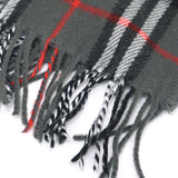 Burberry Scarf wool gray Nova Check Lambswool scarf Women(Unisex)