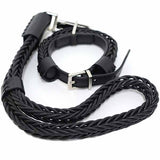 Gucci Other accessories 115271 214351 30 leather black DOG Collar Lead