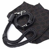 Gucci Other accessories 115271 214351 30 leather black DOG Collar Lead