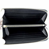 Burberry Long Wallet Purse 80840411 leather black Zip Around mens(Unisex)