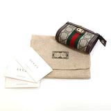 Gucci Coin case 699530 GG Supreme Canvas Multi With key hook Ofidia Women