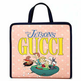 Gucci Handbag 605614 Coated canvas pink The Jetsons x Gucci