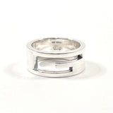 Gucci Ring Silver925 Silver Branded Cutout G 10