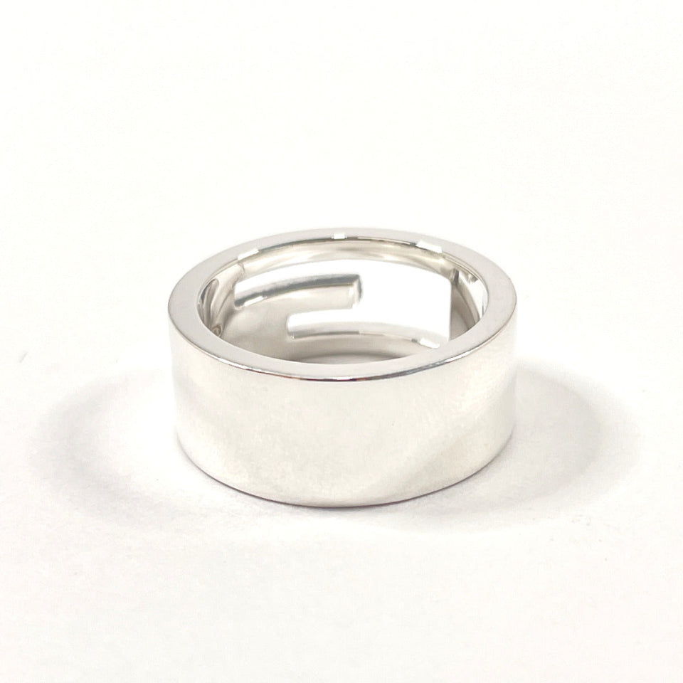 Gucci Ring Silver925 Silver Branded Cutout G 10