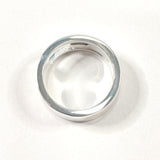 Gucci Ring Silver925 Silver Branded Cutout G 10