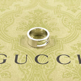 Gucci Ring Silver925 Silver Branded Cutout G 10