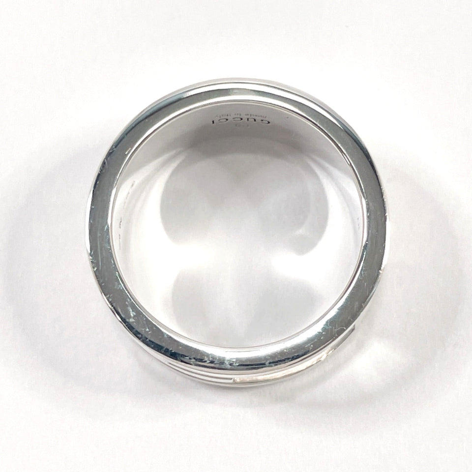 Gucci Ring Silver925 Silver Branded Cutout G 10