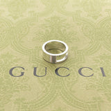 Gucci Ring Silver925 Silver Branded Cutout G