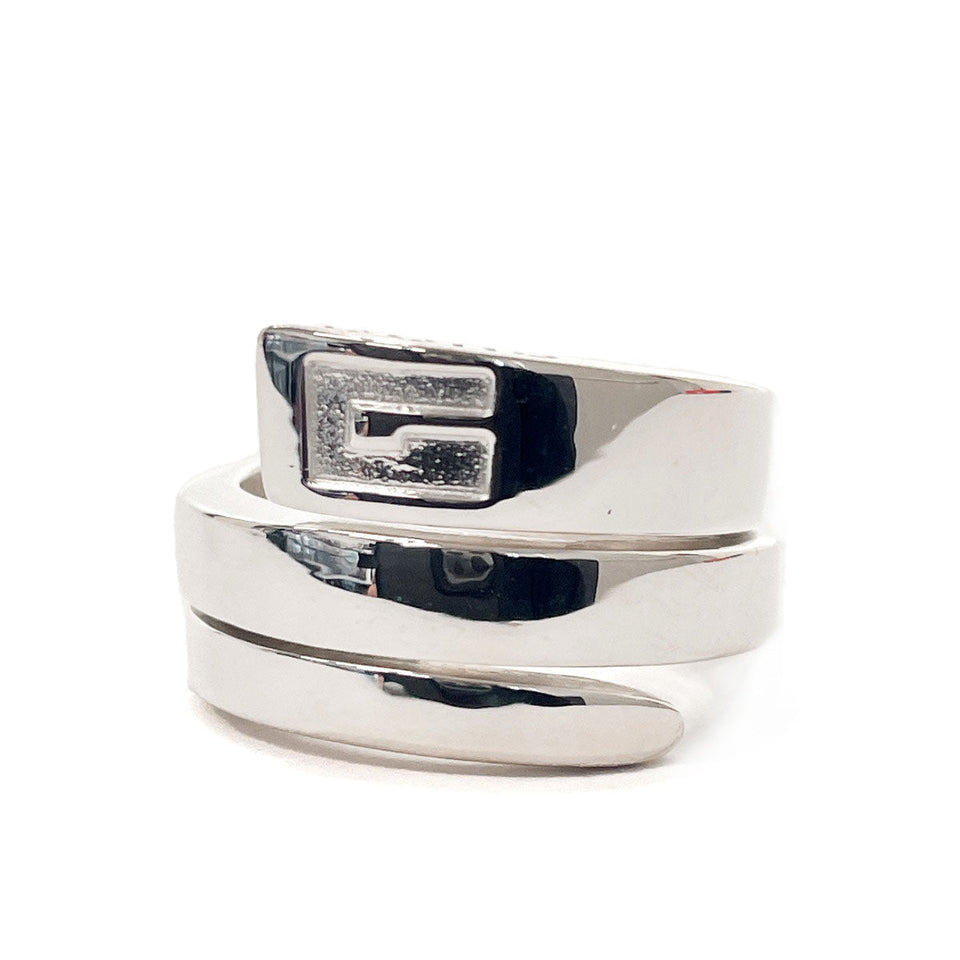 Gucci Ring Silver925 Silver G logo snake 9