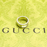 Gucci Ring Silver925 Silver Branded Cutout G