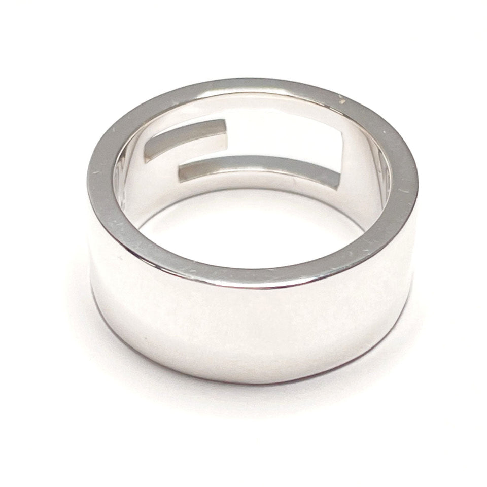 Gucci Ring Silver925 Silver Branded Cutout G
