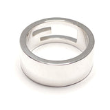 Gucci Ring Silver925 Silver Branded Cutout G