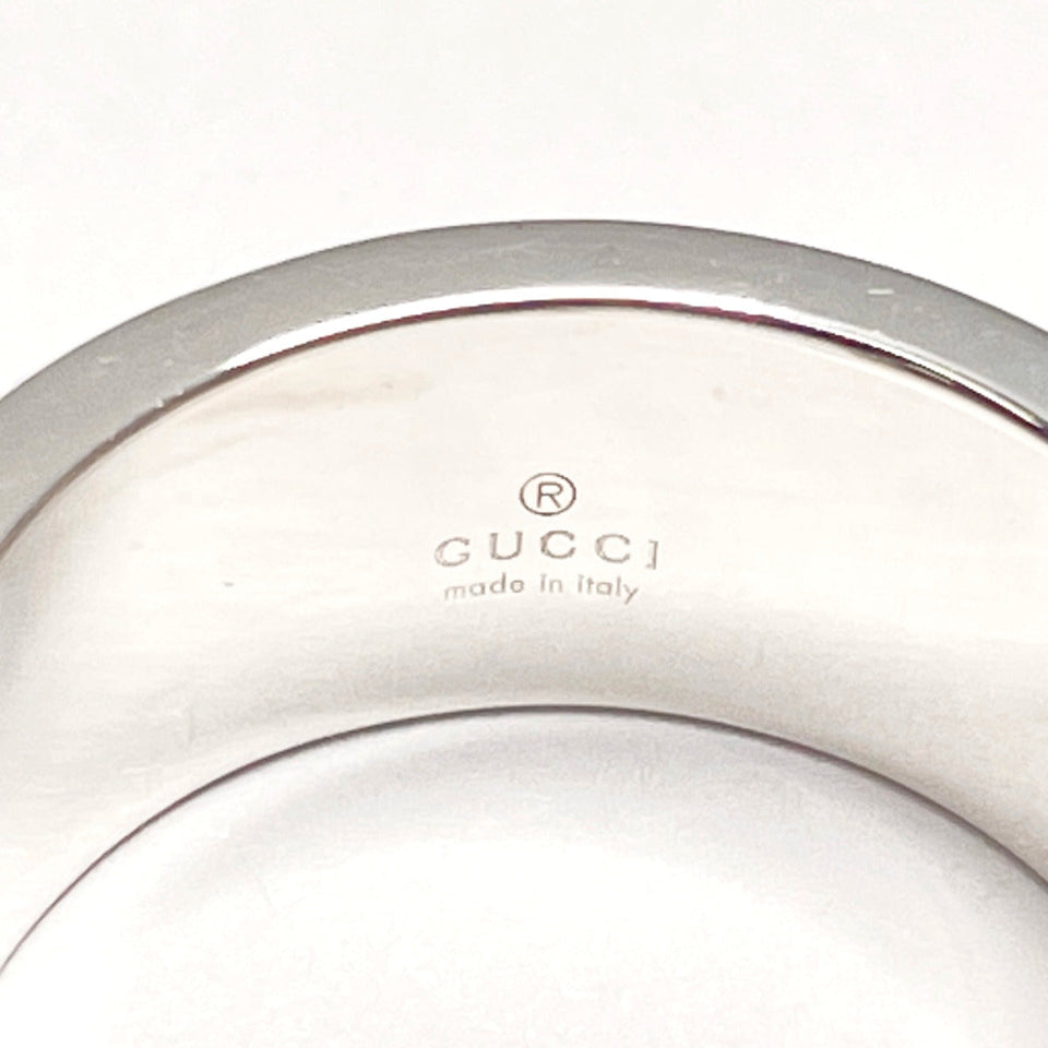 Gucci Ring Silver925 Silver Branded Cutout G