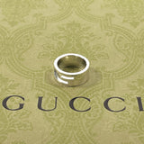 Gucci Ring Silver925 Silver Branded Cutout G