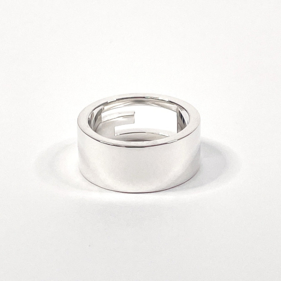 Gucci Ring Silver925 Silver Branded Cutout G