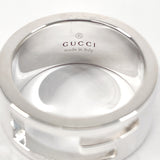 Gucci Ring Silver925 Silver Branded Cutout G