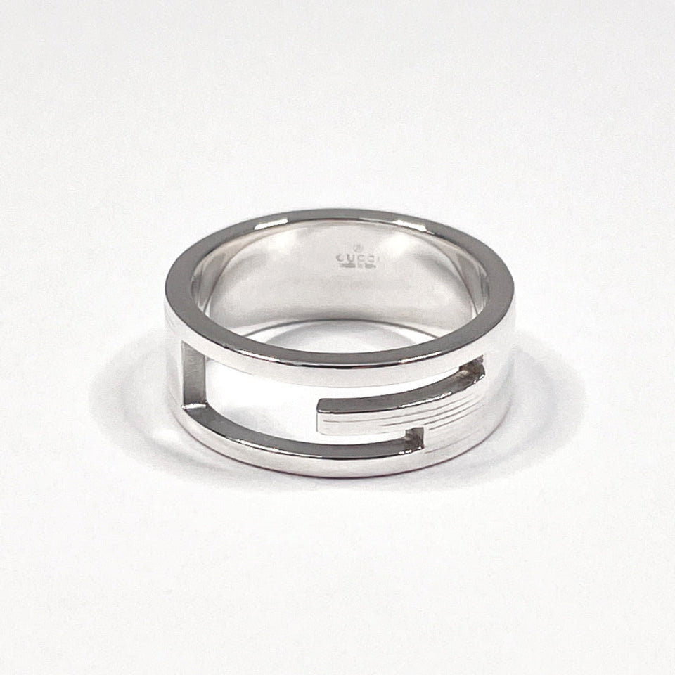 Gucci Ring Silver925 Silver Branded Cutout G