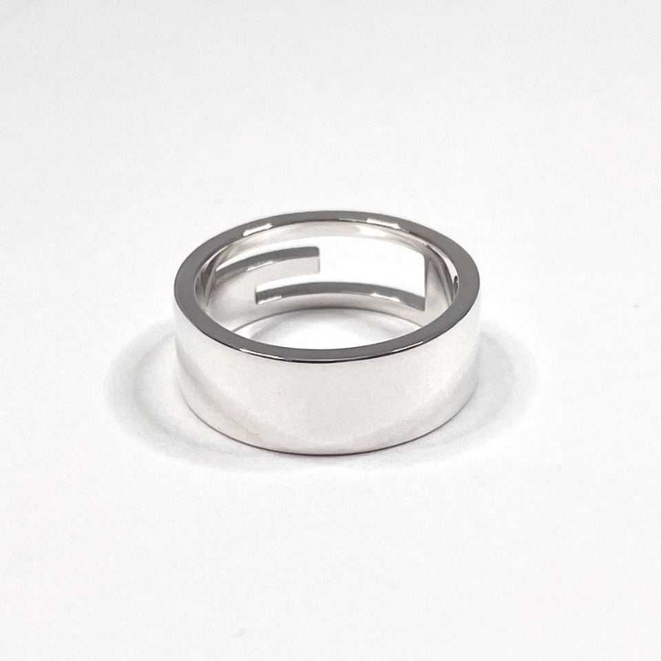 Gucci Ring Silver925 Silver Branded Cutout G