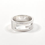 Gucci Ring Silver925 Silver Branded Cutout G