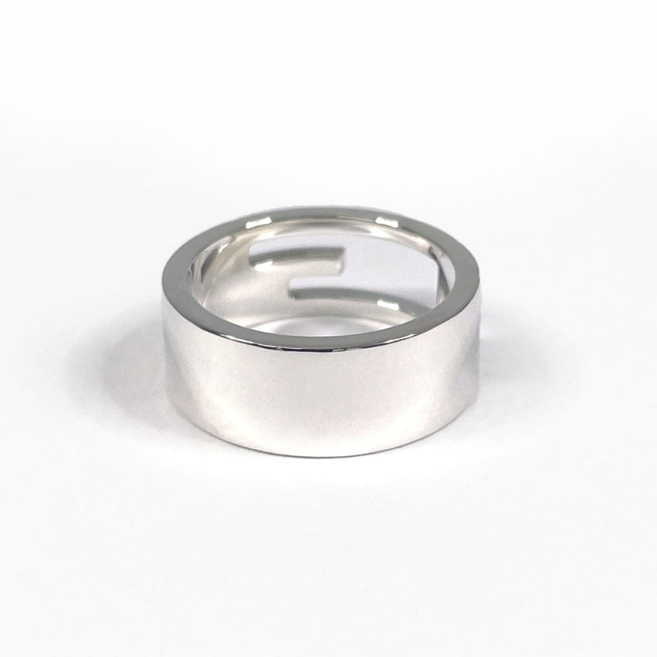 Gucci Ring Silver925 Silver Branded Cutout G