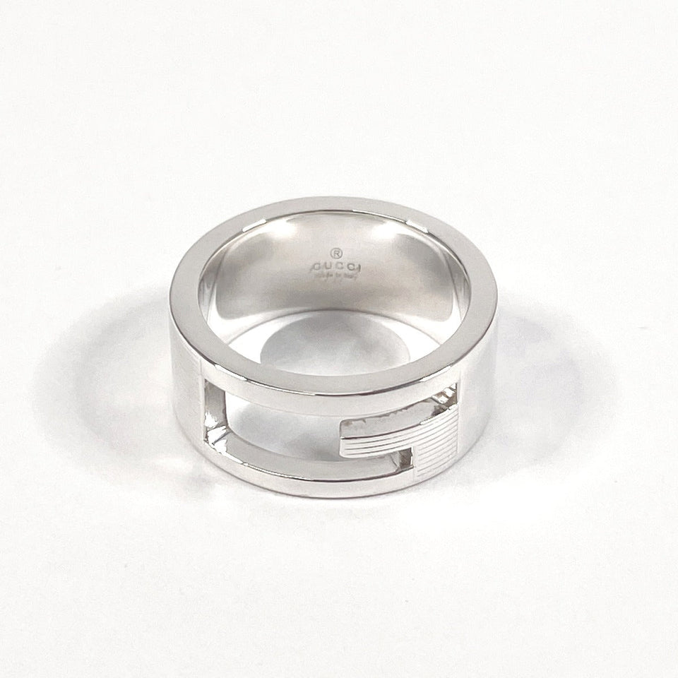 Gucci Ring Silver925 Silver Branded Cutout G