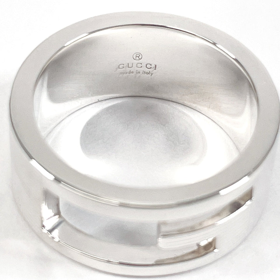 Gucci Ring Silver925 Silver Branded Cutout G
