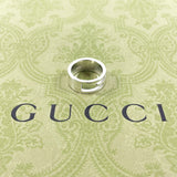 Gucci Ring Silver925 Silver Branded Cutout G