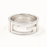 Gucci Ring Silver925 Silver Branded Cutout G 16