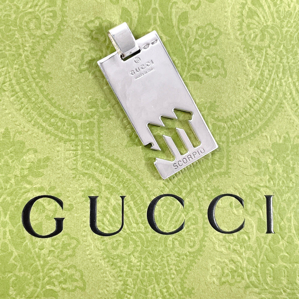 Gucci Pendant top Silver925 Silver Constellation SCORPIO Scorpio