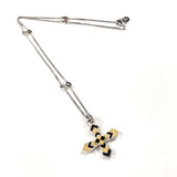 Gucci Necklace Silver925 Silver Cross GG