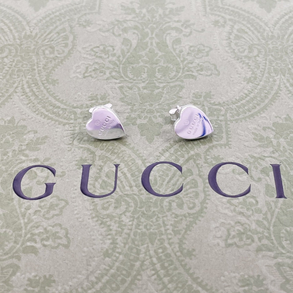 Gucci Pierce 223990 J8400 8106 Silver925 Silver  heart shape