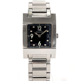 Gucci Watches Quartz 7700L Stainless Steel Silver black dial