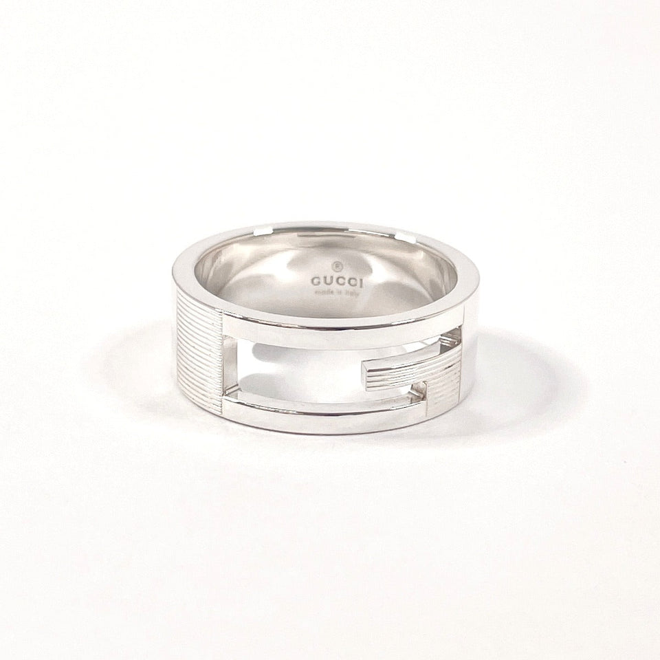 Gucci Ring Silver925 Silver Branded Cutout G 19