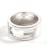 Gucci Ring Silver925 Silver Branded Cutout G 8