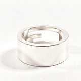Gucci Ring Silver925 Silver Branded Cutout G 8
