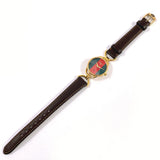 Gucci Watches Quartz 6700L Gold Plated gold Sherry line Green, Red dial