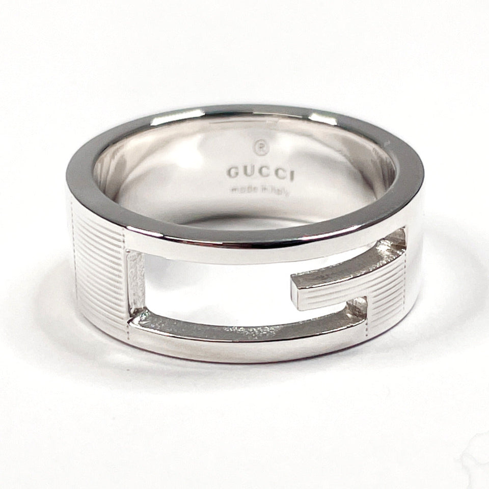 Gucci Ring Silver925 Silver Branded Cutout G 18