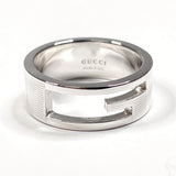 Gucci Ring Silver925 Silver Branded Cutout G 18