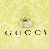 Gucci Ring Silver925 Silver Branded Cutout G 18